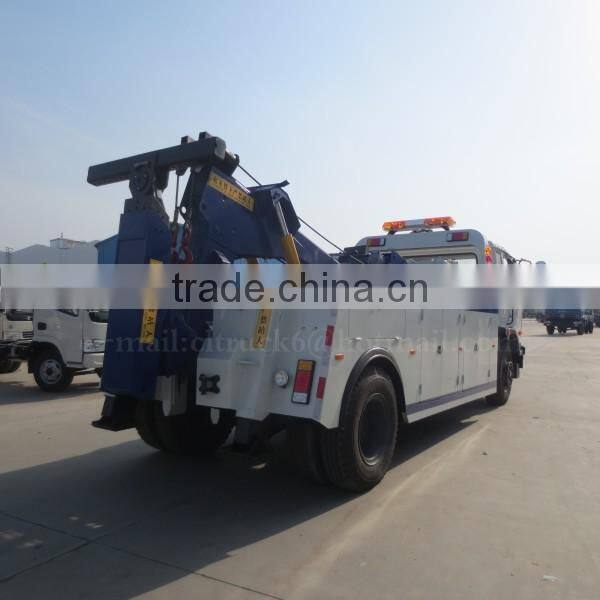 190hp 4*2 DONGFENG Wrecker Body 16 ton