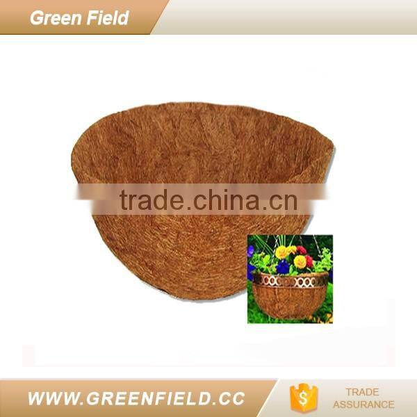 Hanging planter coco fiber liner