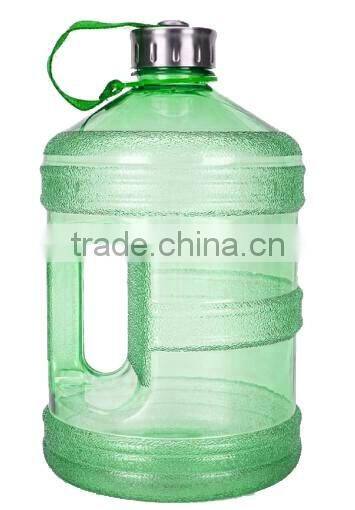 Amazon ebay hotsale food grade 1 gallon/3.8L/2.2L gym fitness BPA free water bottle jug/outdoor activity with handle