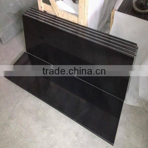 Cheap good quality mongolia black granite climbing stone stairs