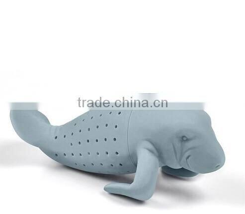 Manatee Silicone Tea Infuser,Silicone Tea Strainer,Silicone Tea Filter