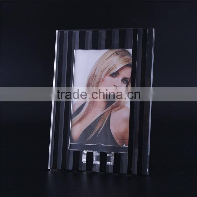 Latest arrival wholesale crystal wedding photo frame