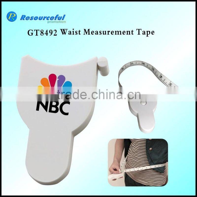 Factory price promotional gift mesuring tape with custom logo