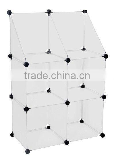 Hot sale DIY Storage Plastic Shelf