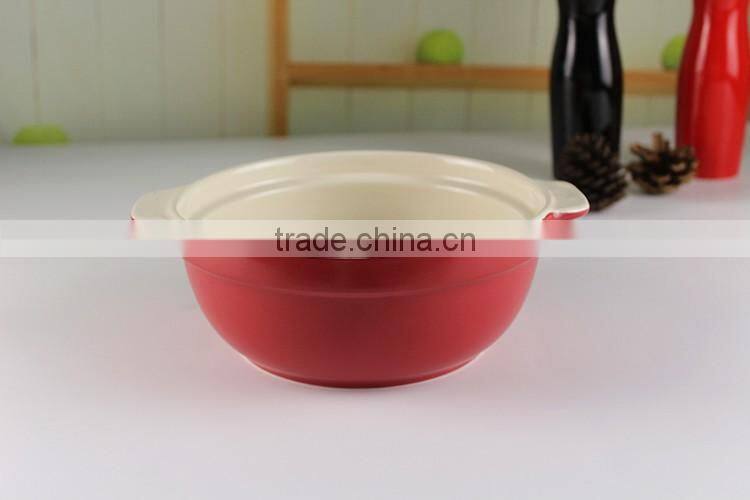 2017 Factory supplies custom ceramic cookware casserole carrier
