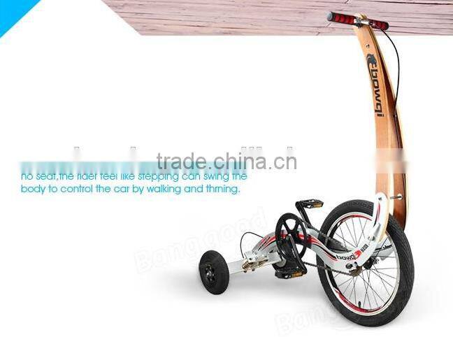 No Seat Fitness Folding Bike, Exercise Sports Car Ride, Weight Loss Outdoor Pedal Bicycle For Wholesale