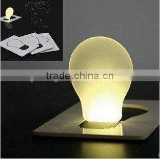 LED pocket card light/mini pocket led card light/led christmas card light