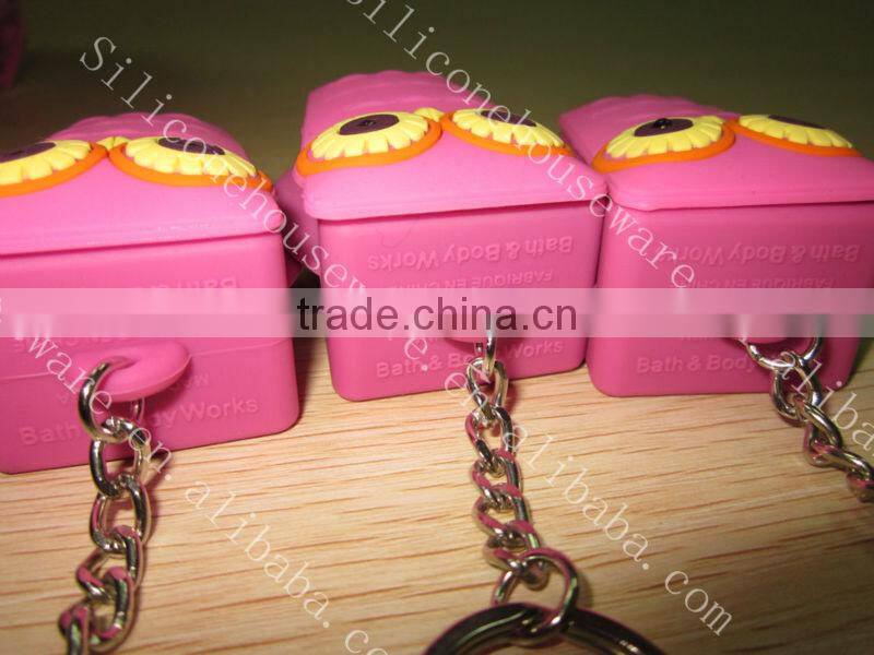 BATH and BODY WORKS PINK EIFFEL TOWER POCKETBAC HAND SANITIZER HOLDER