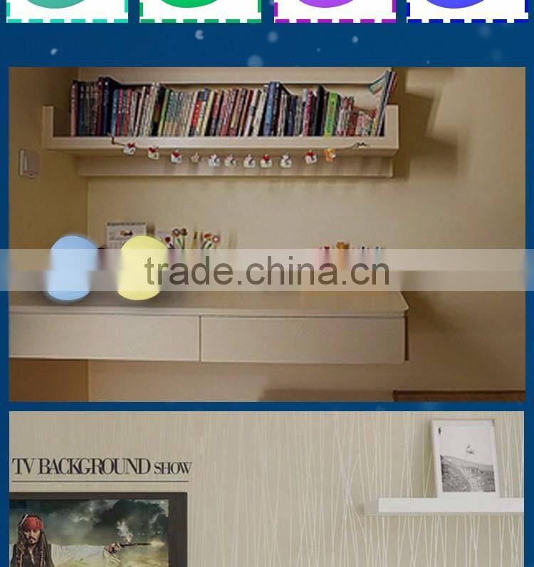 cap shaped silicone cover flexible battery operated decorative lamps