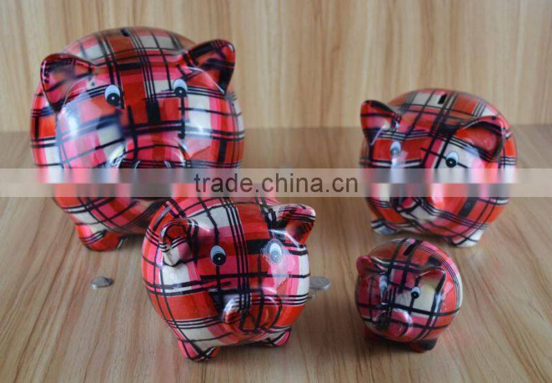 New Product ceramic nice tattooing dog saving bank