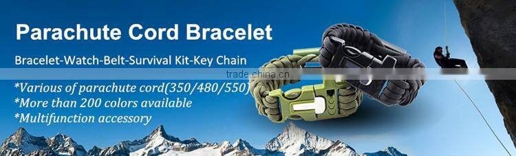 latest design wholesale 350 4 in1 paracord bracelet clasp