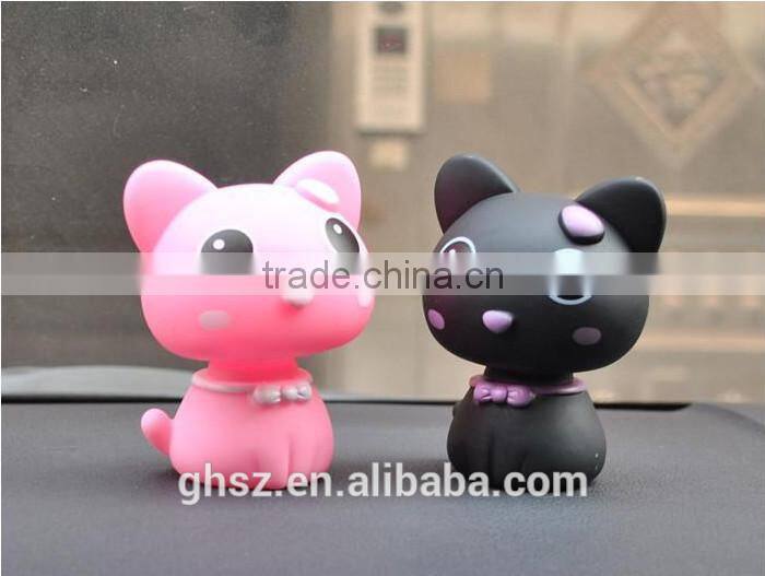 Guo hao custom cat resin educational toy for decoration