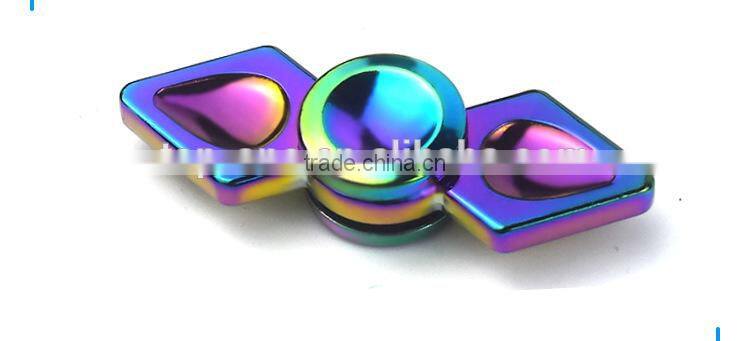Top selling nice design alloy material fidget spinner toy