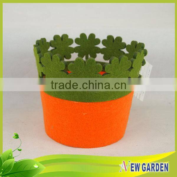 Gorgeous Designs Metal Artificial Lacy Flower Pot For Home Decor