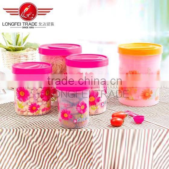 Plastic Food Storage Containers Paksh Polder Clear Twist Lock Airtight Seal Plastic Containers | Use For Food and Storage