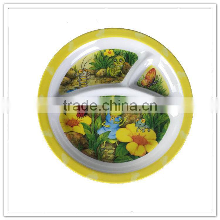 Cartoon character bormioli sugar cane bagasse unbreakable pakistani children eco-friendly dinner set