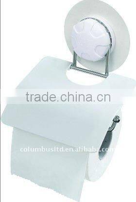 Suction bathroom accessories paper roller holder