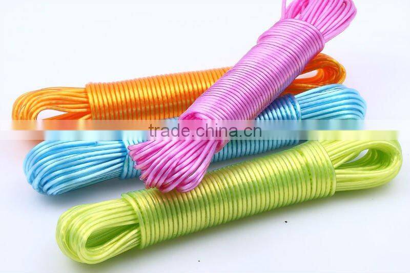 China supplier plastic circle outdoor PVC clothes washing line/ropa Flair