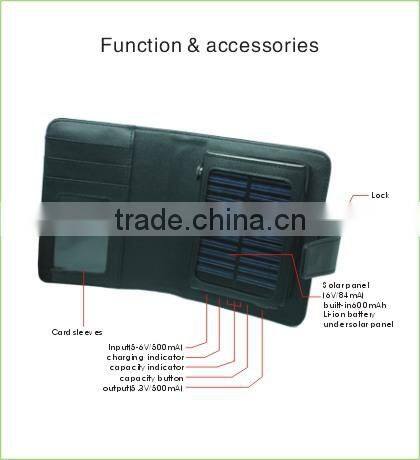 Solar handbag Charger NO.SW-005