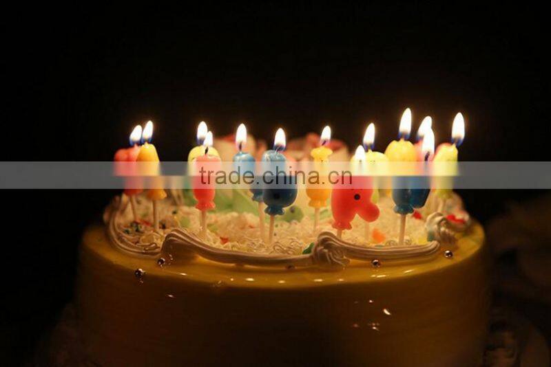 Kawaii Little Feet Shape Happy Birthday Candle for Children