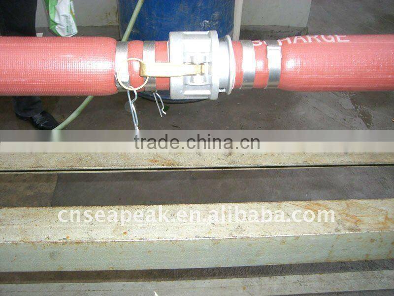 HD brown PVC layflat hose