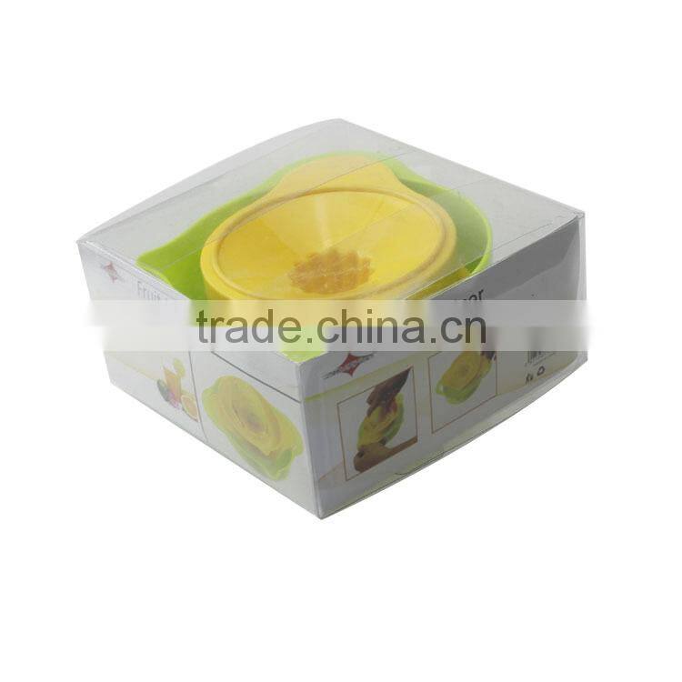 high quality manual plastic lemon squeezer with scale