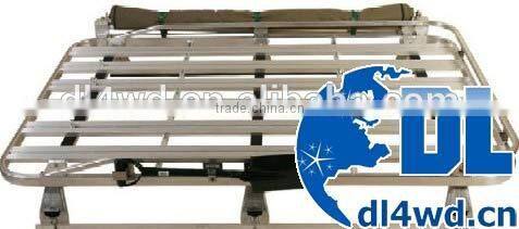 Offroad Car Aluminum Alloy Roof Rack Customized Roof Luggage Cage For Universal