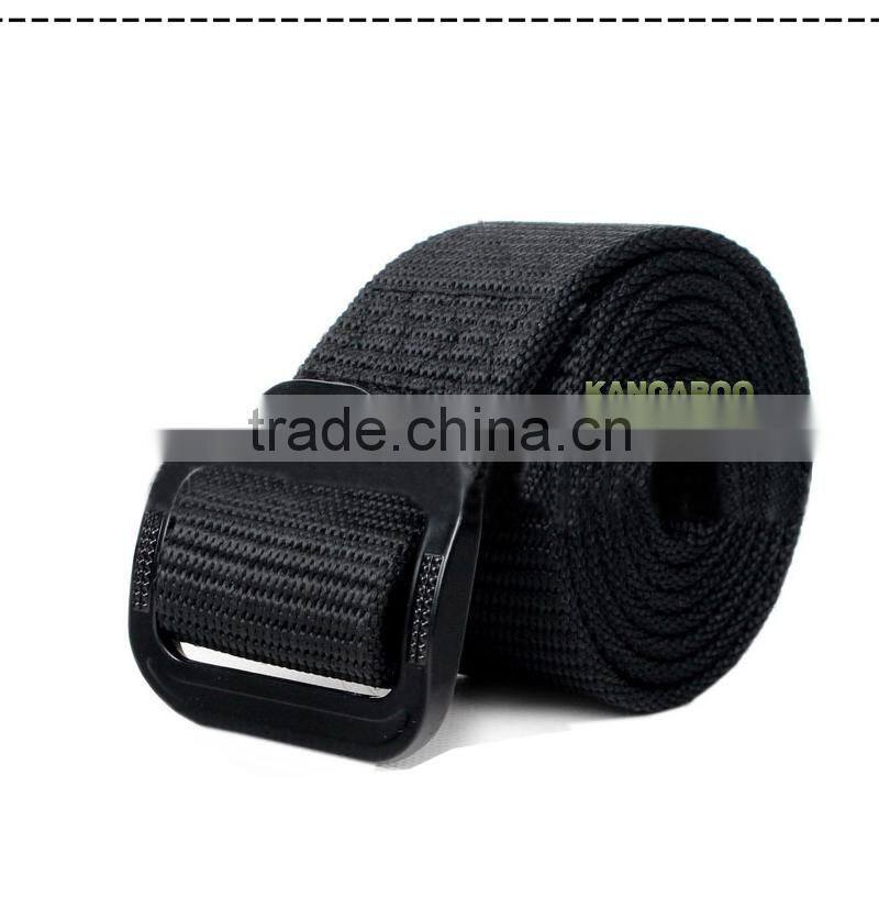 Fashion Tactical Waist Belt With Metal Belt Clip