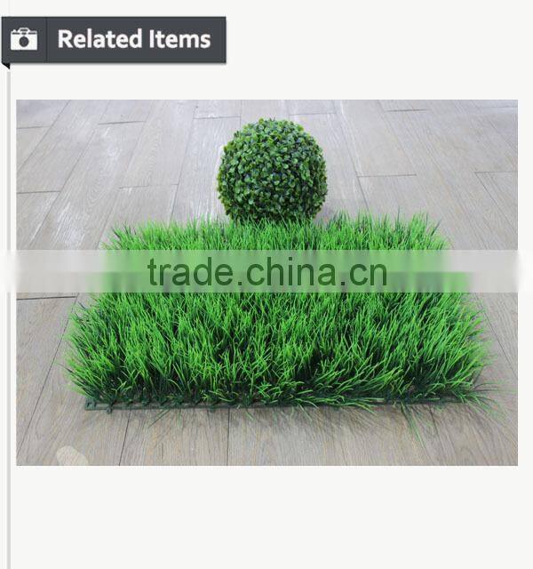 2017 Factory PE Decorative Artificial Plant Grass Wall