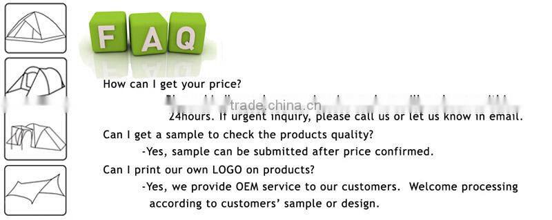 Two person portable camping tent