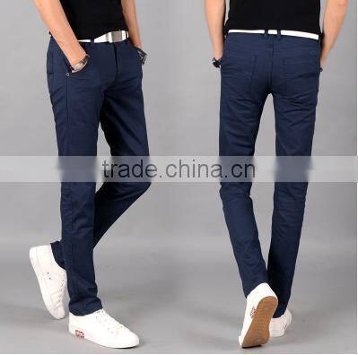 2016 Summer Men Long Thin Fashion Casual Pants