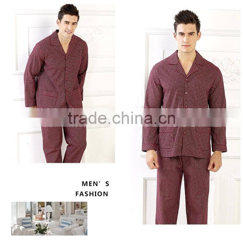 wholesale comfortable pajamas for men cotton pajamas sleepware