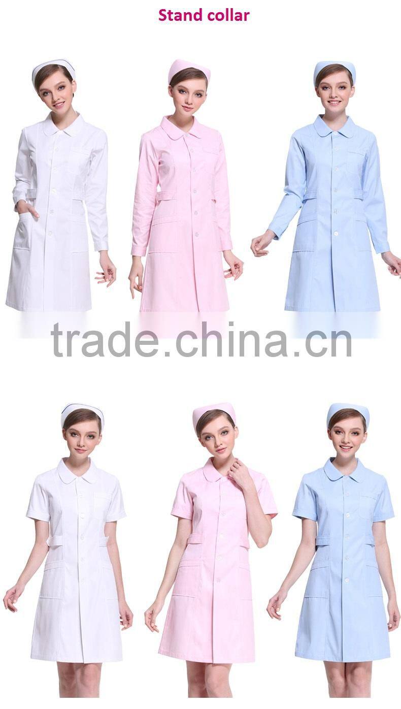 OEM ODM nurse uniform lab coat nursing coat medical scrubs dress