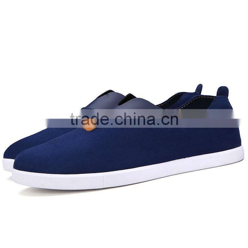 slip on microfiber leather casual loafers shoes sample for male, men fashion casual shoes high quality made in china factory