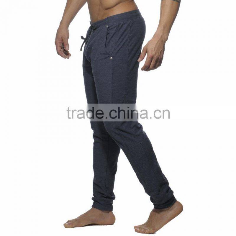 high quality slim fit tapered jogger mens sweatpants with cuffs