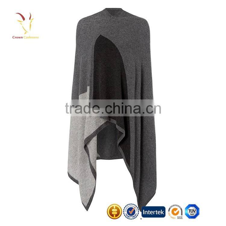 Designer Shawls And Wraps Grey 100 Cashemre Pashmina Shawl Wrap
