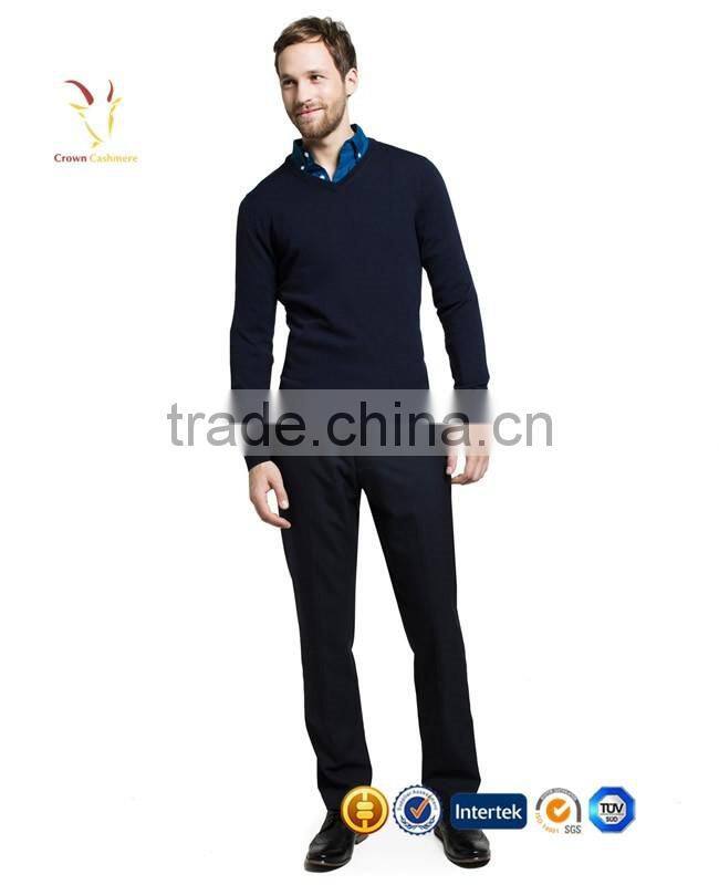 New Design Knitted Mens Cashmere Sweaters 100 Cashmere Pullover