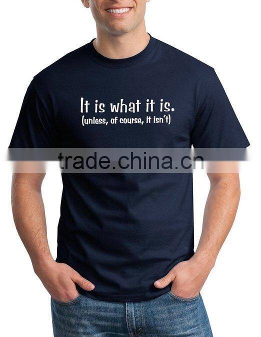 China manufacture 160gsm 100% Ring Spun Cotton Custom T shirt Printing