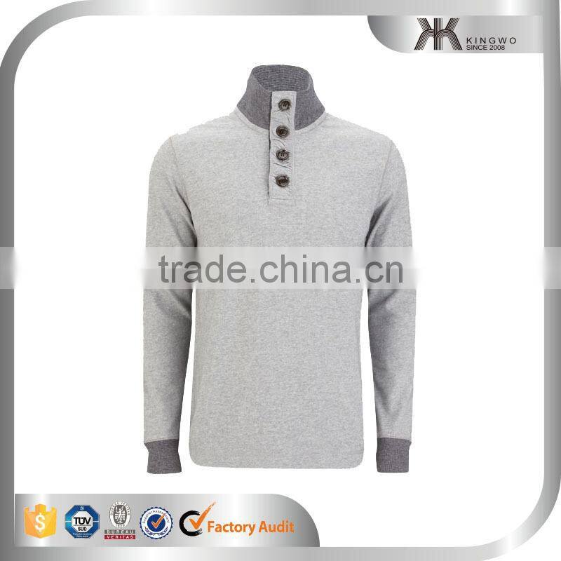 China Supplier OEM High-necked Men's Cotton Fancy Pullover Hoodie