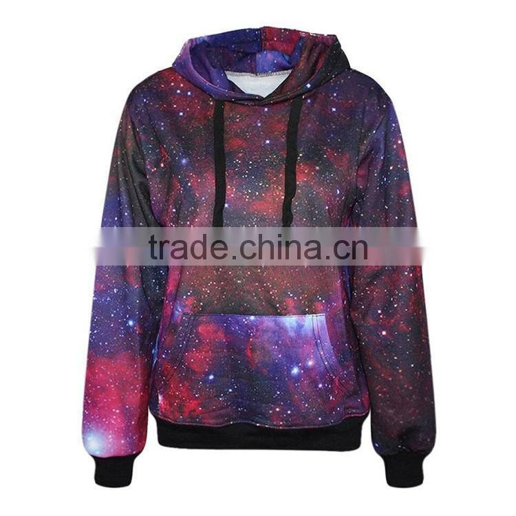 China Manufacturers Wholesale Custom 3D Sublimation Print Men's Pullover Hoodie