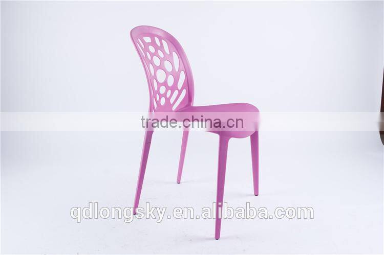 LS-4031B hot sale cheap stackable garden outdoor leisure colorful plastic chair for sale