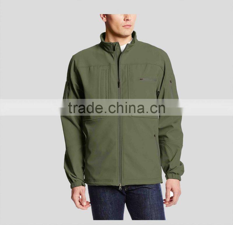 Water repellent army jacket woodland spring man jacket