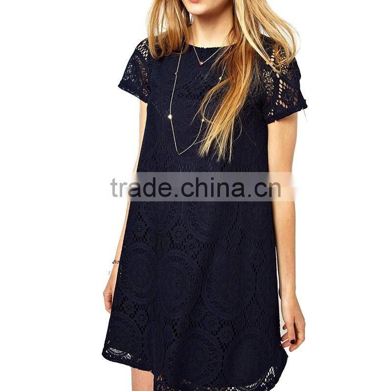 latest plus size women clothing black elegant long sleeve one-piece dress