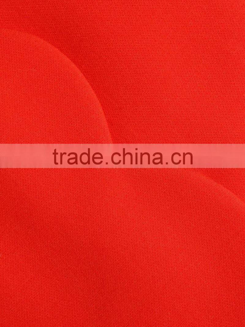 Ladies wavy side 3/4 sleeve high waist red umbrella cotton ol dress