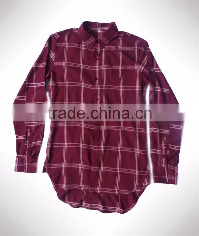 Latest design cotton casual men' s rayon Breathable shirt
