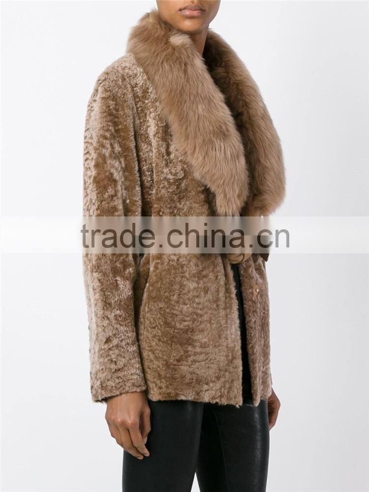 Shandao China Made Newly Arrived Good Price Garment Dyed Fur Mink Coats In Shanghai