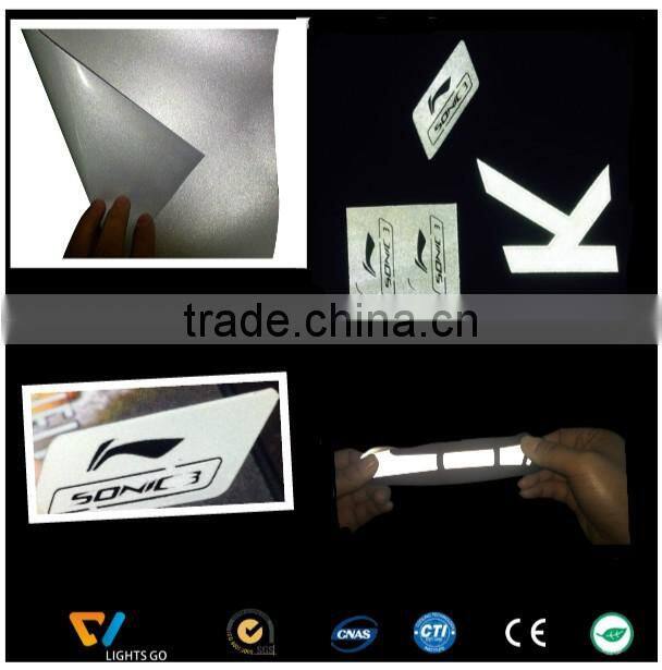 2017 High Visibility PVC / PU / Glitter / Thermochromic Reflective Heat Transfer Vinyl For Clothing