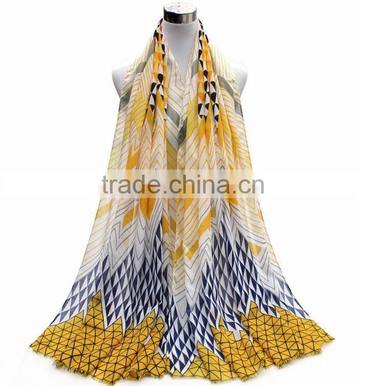 Fashion Custom Lady Scarf Low Moq 20pcs one color