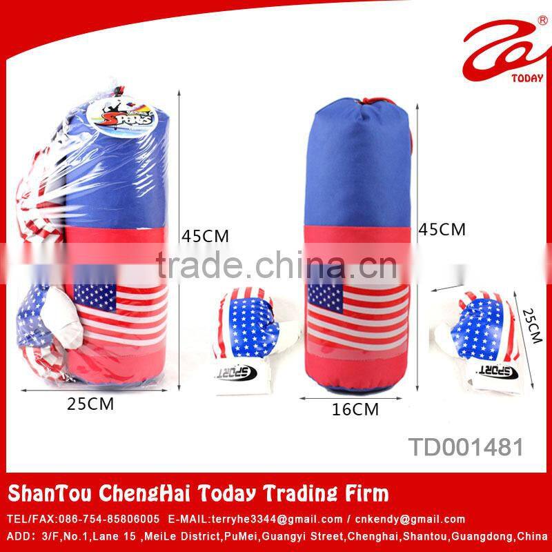 2015 new toys for kid,boxing sandbag,boxing gloves
