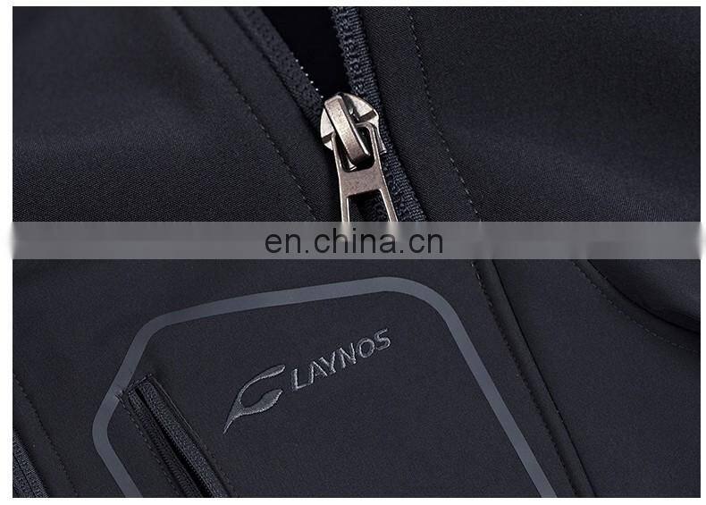 Custom Waterproof Softshell Jacket Breathable Outdoor Jacket For Men